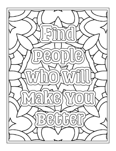 Life Quotes Coloring Pages for Kdp Coloring Pages