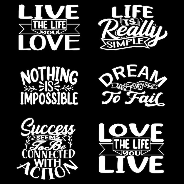 Life related typography hand drawn lettering graphic for unique t shirt design or poster design