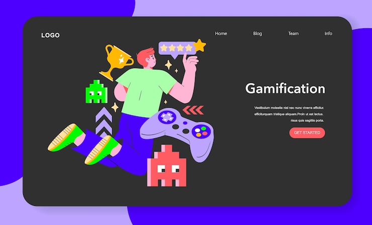 Vector lifestyle trends concept the thrill of gaming and achievement celebrating virtual victories and