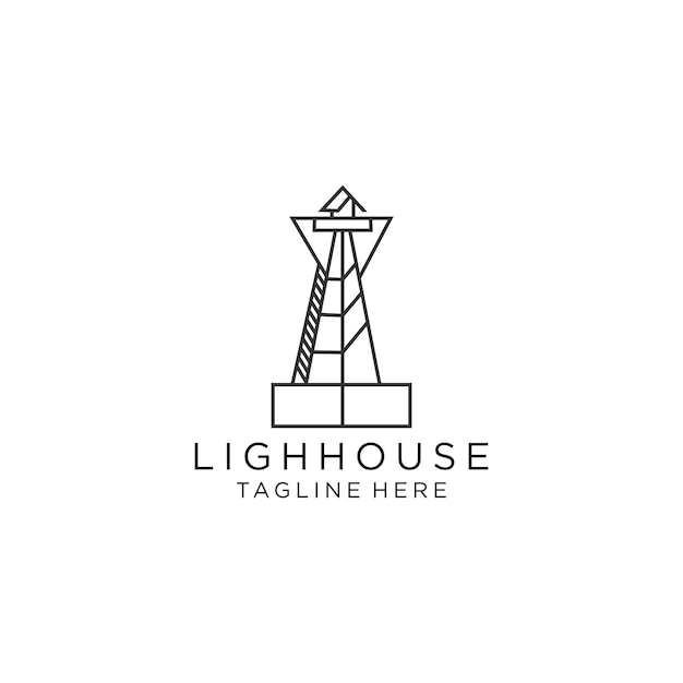 Ligh House logo icon design