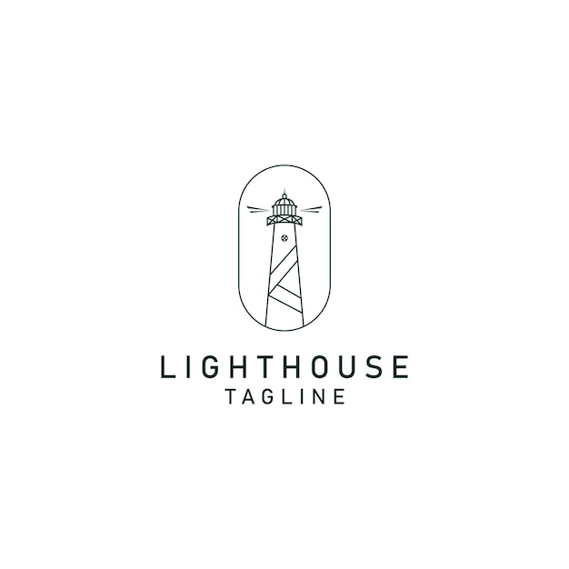 Ligh House logo icon design