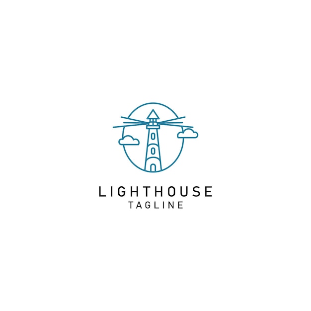 Ligh House 로고 아이콘 디자인