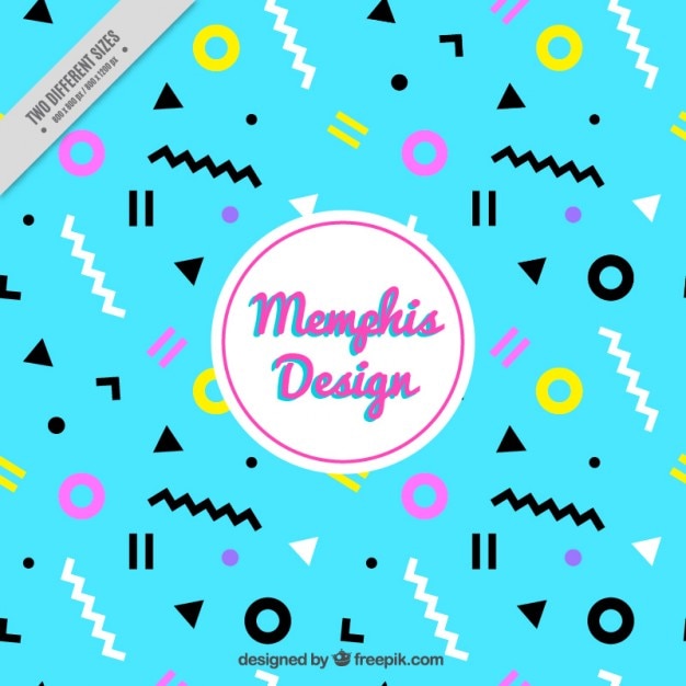 Light blue abstract background with shapes