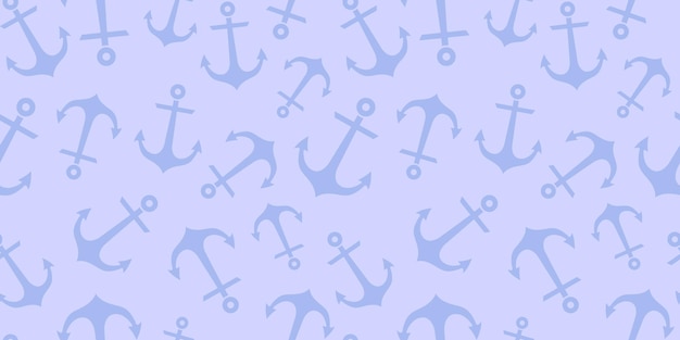 Light blue anchor background repeat pattern