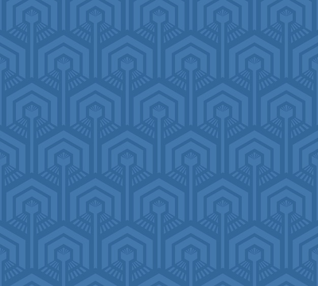 LIGHT BLUE SEAMLESS VECTOR BACKGROUND WITH HEXAGONS