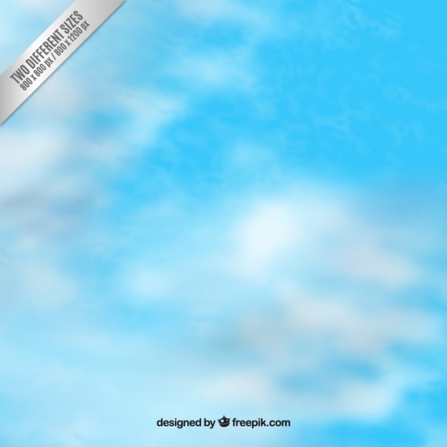 Vector light blue sky background