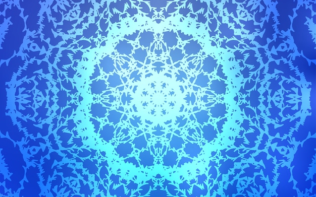 Light blue vector doodle bright layout