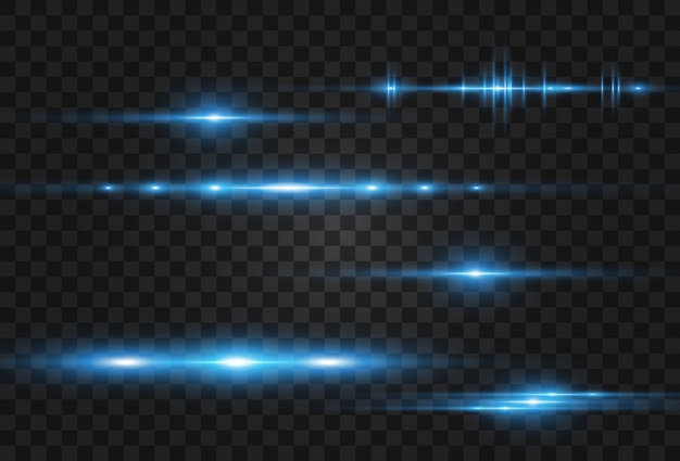 Light blue vector special effect. glowing beautiful bright lines on a dark background.