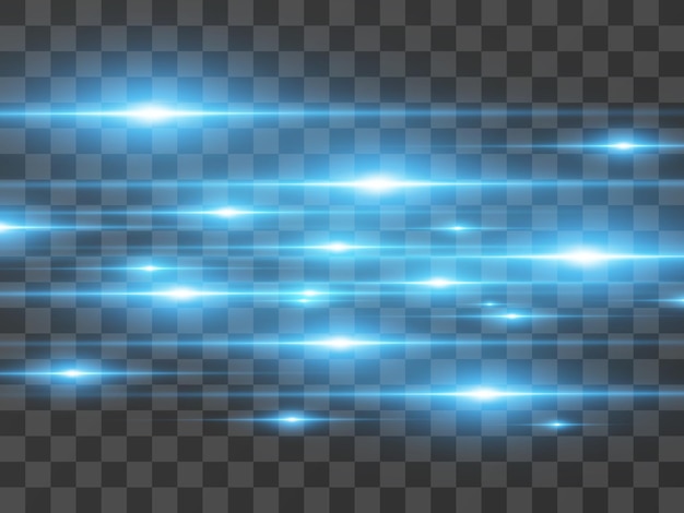 Light blue vector special effect. Glowing beautiful bright lines on a dark background.