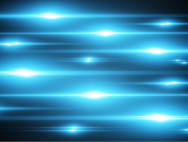 Light blue vector special effect. Glowing beautiful bright lines on a dark background.