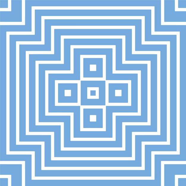 Light blue and white pattern graphic design background by generative AI technology, AI generated