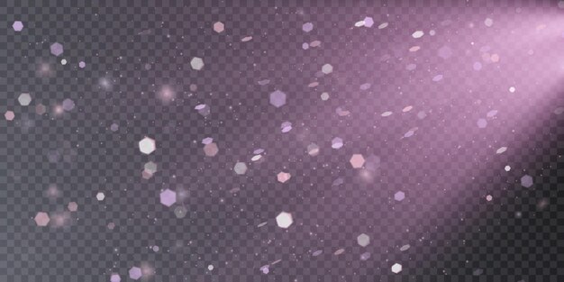 光のボケ味の抽象的なクリスマス ライトの背景ライトの明るいぼかしベクトル