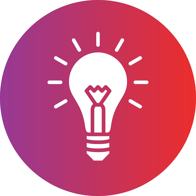 Light Bulb Icon Style