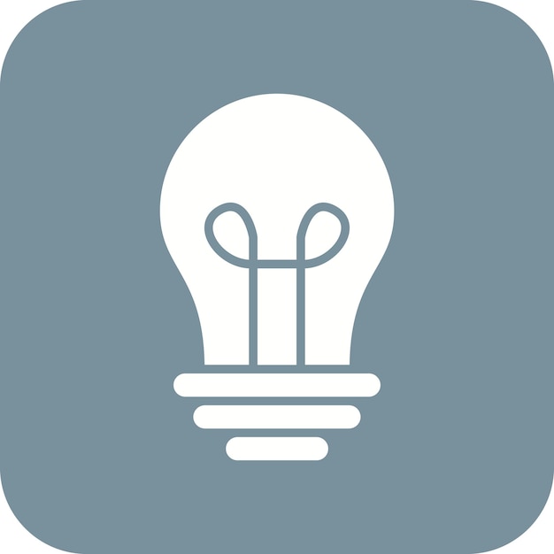 Light Bulb icon vector image Can be used for Nuclear Energy