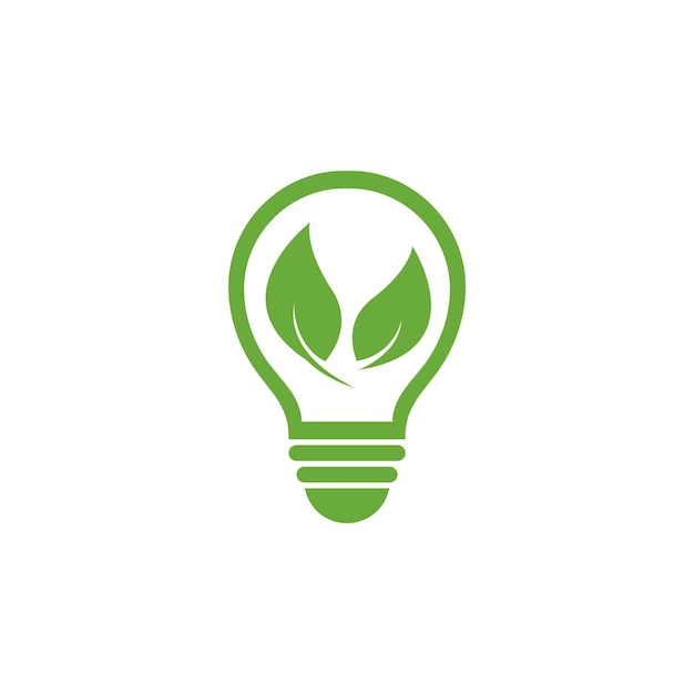 Иллюстрация векторной иконки логотипа лампочки