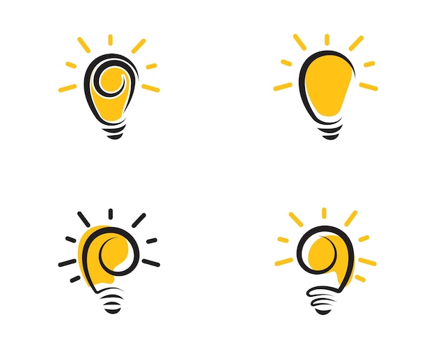 Light bulb symbol icon