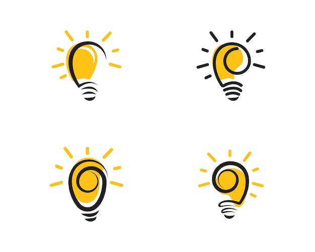 Light bulb symbol icon