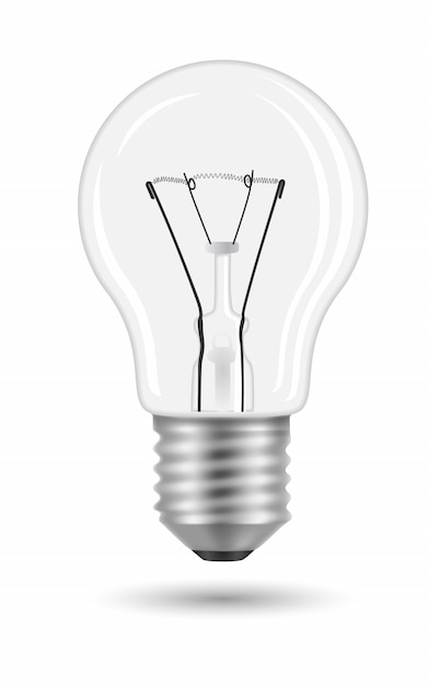 Vector light bulb