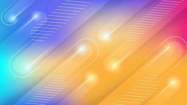 Vector light colorful modern technology concept abstract background.
