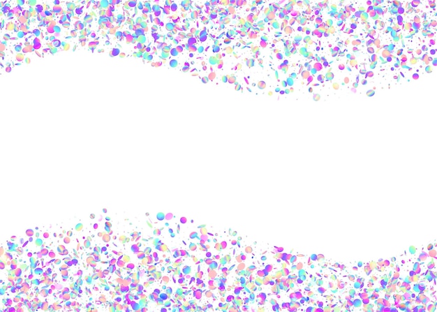 Vector light confetti party element disco christmas gradient pink sh