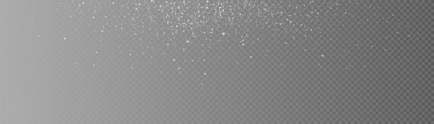 투명한 backgroundVector에 격리된 반짝이는 반짝이는 입자가 많은 조명 효과