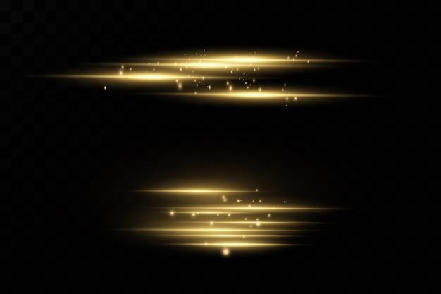 Vector light effects background