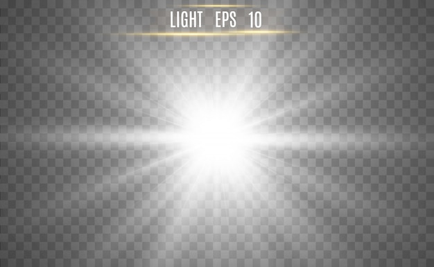 light flare special effect.vector illustration