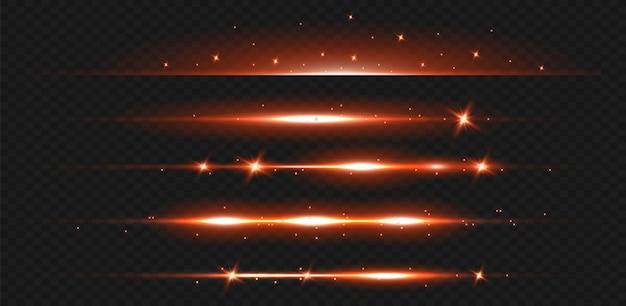 light flash or red neon stripes. laser beams. beautiful light reflections.