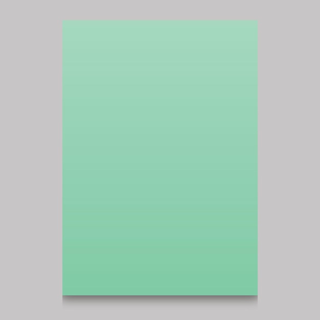 Light green matt sea blue gradient background vector illustration web colors matt blank