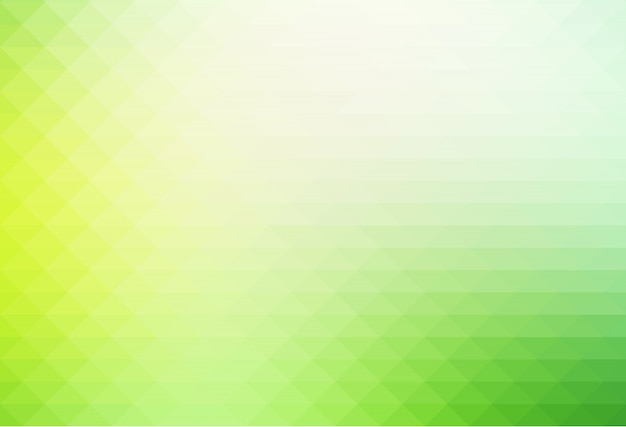 Light green shades rows of triangles background