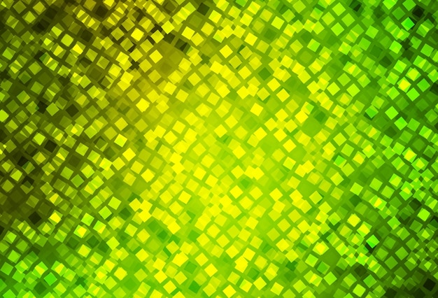 Светло-зеленая желтая векторная текстура в прямоугольном стиле