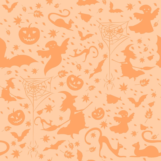 Light halloween background