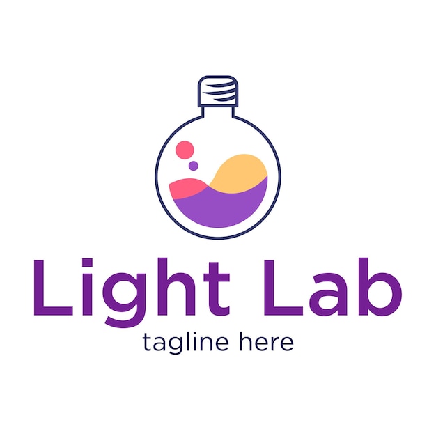 light lab logo design