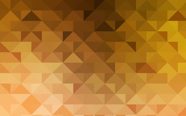 Light Orange vector low poly pattern