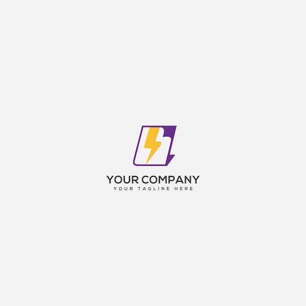 light paper logo bolt paper logo electrical books logo design