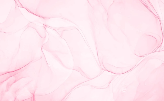 Light pink watercolor acrylic marble backgound