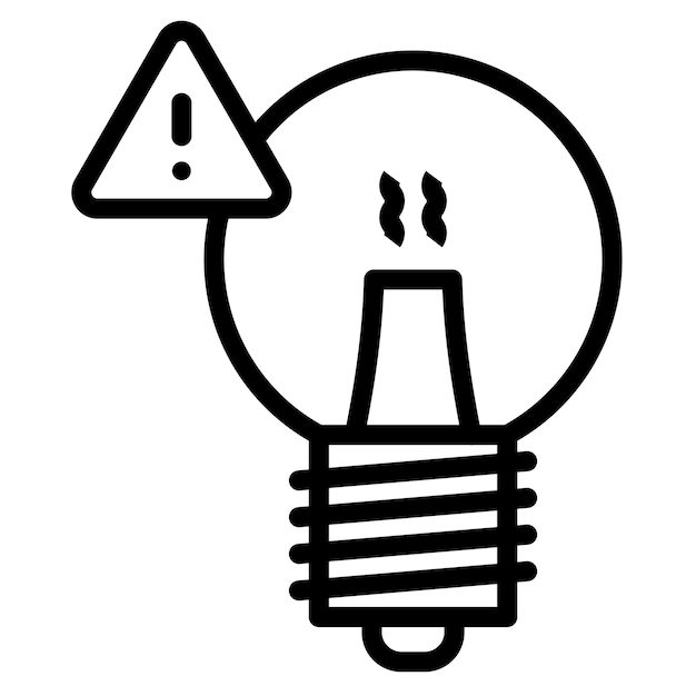 Light pollution icon vector image can be used for lighting