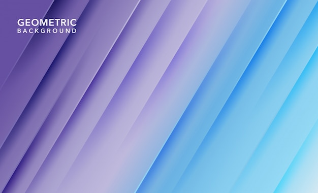 Vector light purple blue modern abstract geometric background