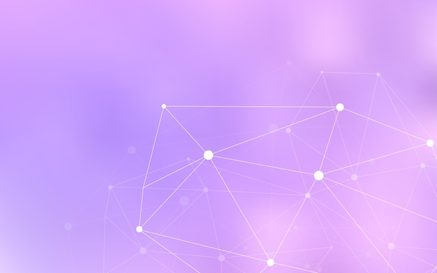 Light purple vector layout with circles