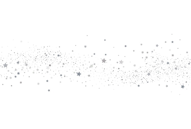 Light silver glitter confetti background White festive texture