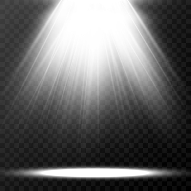 Light sources concert lighting spotlights Concert spotlight with ray illuminated spotlights