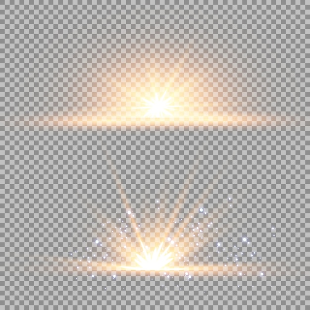 Light sparkle and glare design