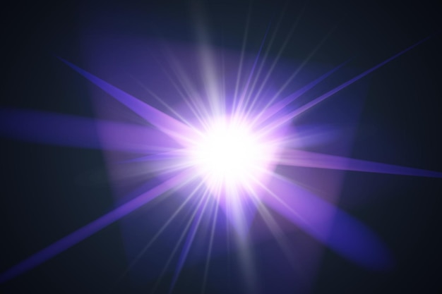 light star crystal shiny hologram bokeh set of transparent color effects