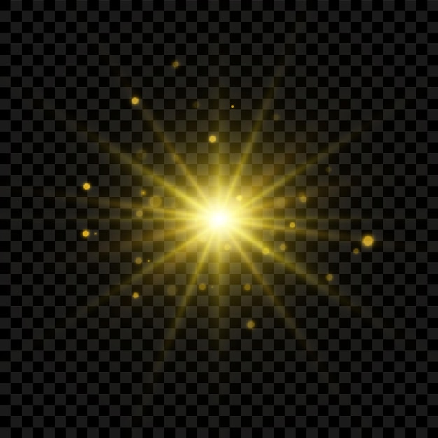 Light star gold png light sun gold png light flash gold png vector illustrator