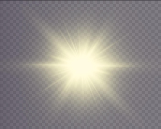 Light star gold png Light sun gold png Light flash gold png vector illustrator