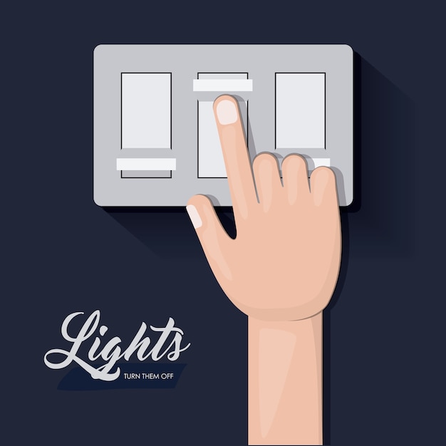 Vector light switch design