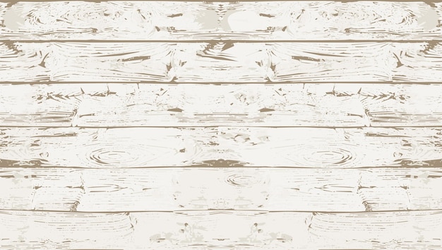 Вектор Светло-белая бесшовная текстура древесины