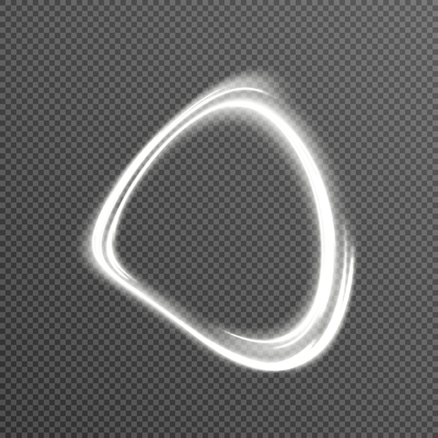 Light white swirl curve white line light effect glowing white effect vector epsvector png