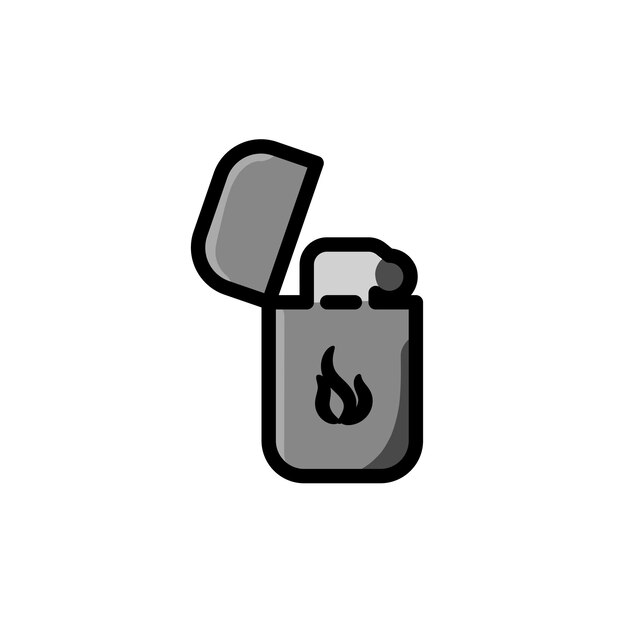 Lighter icon vector