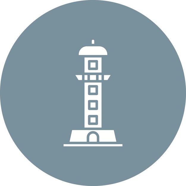 Lighthouse Of Alexandria vector icon Can be used for Ancient Civilization iconset